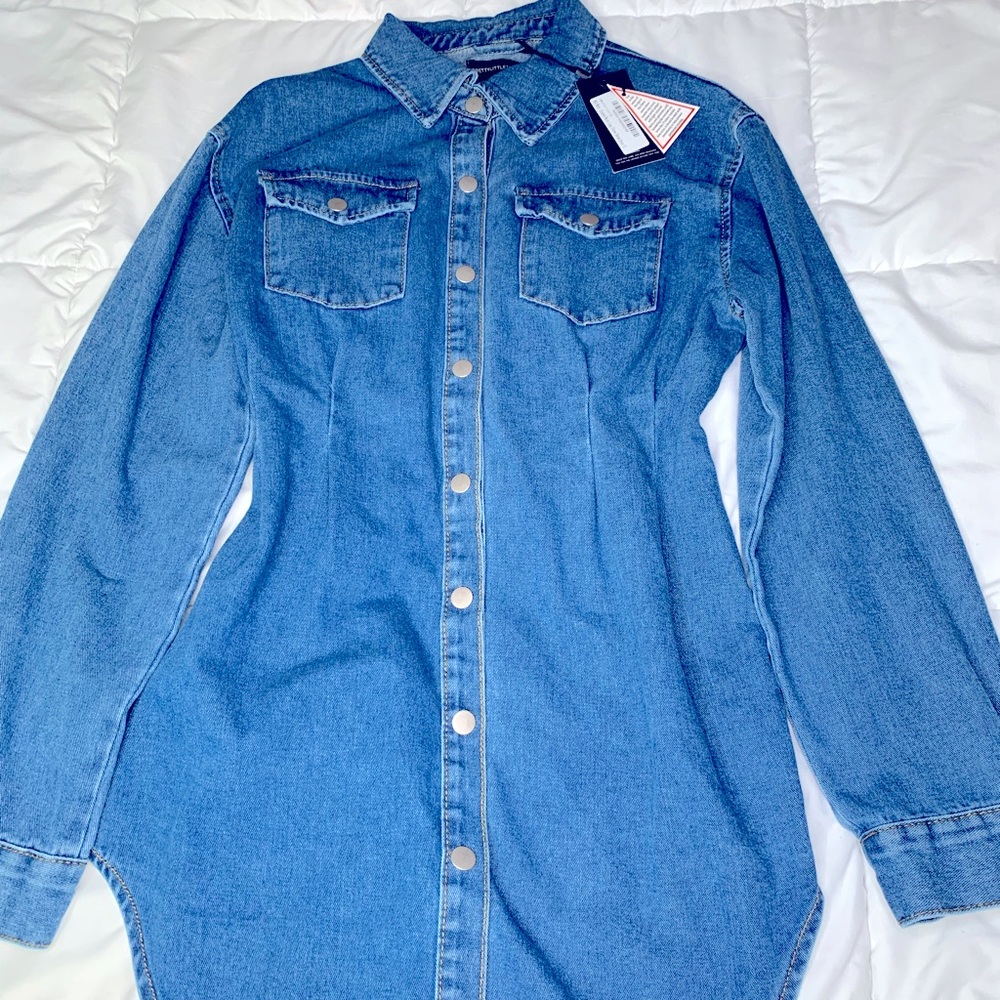 Mini Denim Dress